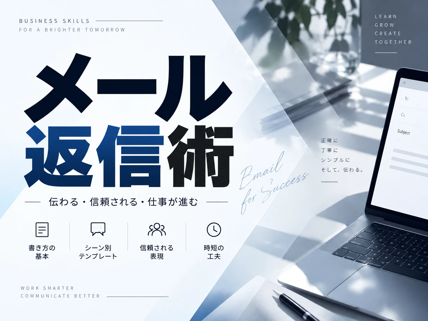 メール返信術 の講座画面